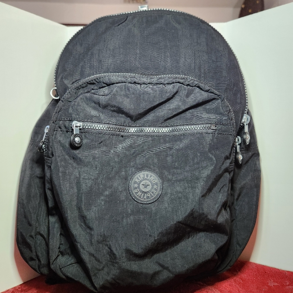 Kipling Black Large School Backpack - image 1